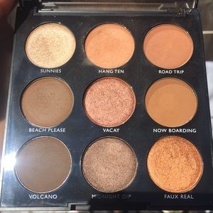 Morphe Eyeshadow Palette 9b bronzed babe